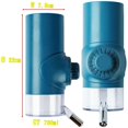 thumbnail image 4 of 1 Uds. Botella de agua para jaula de perro, bola de acero inoxidable a prueba de fugas, dispensador de agua para perro con relleno superior de 24oz para jaula, 4 of 5