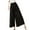 Womens Pants Black, variant on Sinpiling Palazzo Chiffon Pants for Women Plus Size M-5X Casual Loose Wide Leg Drawstring Elastic Waist Lightweight Solid Baggy Pleated Loungewear Pant Trousers Christmas Gifts