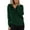 Green, variant on larppty Women's Zip Up Vneck 2025 Fall Winter Warm Long Sleeve Knit Cardigan Coat Fashion Outfits (Green, XXL)