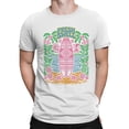 thumbnail image 2 of Tropical Surf Fresh Swell Design Men's T-shirt White, 2 of 3