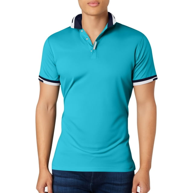 Men's Performance Wicking Button Shirt - Classic Fit, Moisture Wicking, for Casual & formal Occasions