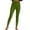 Army Green, variant on Women's Solid Color Leggings Fitness Yoga Pants Stretchy High Waist Casual Comfy Tights for Running Workout, Blue XL