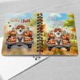 thumbnail image 4 of Hello Fall Autumn Corgi Pumpkins Pickup Truck Spiral Bound Journal Welsh Corgi Dog Lover Gifts Idea 5x7in Spiral Notebook - 13011, 4 of 5
