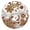 Colorf, variant on Exotic Mandala Round Tablecloth - Elastic Edge Design, Windproof & Scratch-Resistant, Elegant Bohemian Decor for Parties & Gatherings