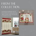 thumbnail image 5 of Elrene Home Fashions Red and White Poinsettias Tablecloth, 52"x70", Multi, 5 of 7