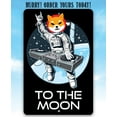 thumbnail image 5 of Metal Sign - Shiba Inu To The Moon - Durable Metal Sign - Use Indoor/Outdoor - Great Decor and Gift for Dog Lovers and Cryptocurrency Enthusiasts Under $20 (8" x 12"), 5 of 5