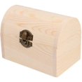 thumbnail image 1 of Rustic Wooden Jewelry Box Wedding Ring Bearer Box Arch Storage Box Jewelry Case Gift Boxes for Wedding Party Favor Decoration, 1 of 8