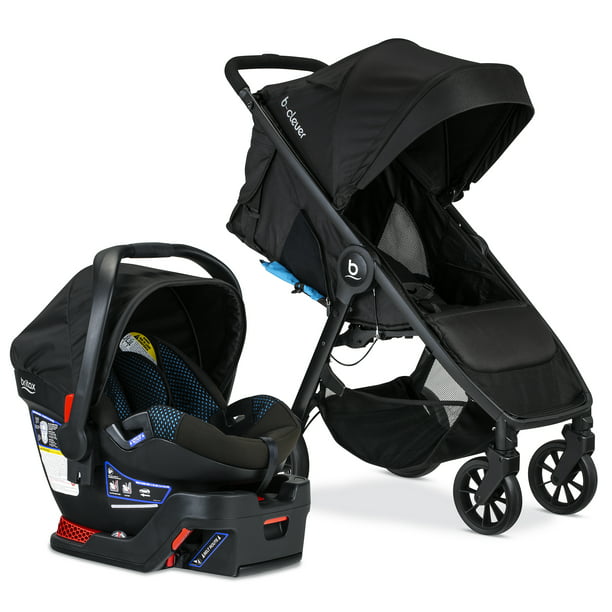 Britax B Clever Safe Travel System, Britax Car Seat And Stroller Set