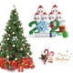 thumbnail image 2 of De Resina De Árbol De Navidad Con Cordón Diy Cubierta De Cara De Nombre Escrito A Mano Colgante De Muñeco De Nieve Decoración De Navidad 2021 Adornos Eigraketly HA043597-07, 2 of 6