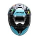 thumbnail image 3 of Casco para moto azul Fluor talla M Draken Crazy Axxis azul, 3 of 3