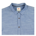 thumbnail image 2 of Levis Men's Slim Fit Short-Sleeve Button Top Logo Chambray Shirt, Blue 2XL - NEW, 2 of 2