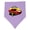 Lavender and Pink, variant on Inktastic Race Car 1st Birthday Baby Bandana Bib
