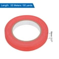 thumbnail image 2 of Uxcell 6Pcs 0.7 inch Wide 60 Yards Red Masking Tape Painters Tape Rolls for Home Office, 2 of 7