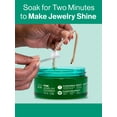 thumbnail image 4 of Gem Glow Fine Jewelry Cleaner for Diamonds, Gold, Cubic Zirconia and More, 7.5 fl oz, inc Jewelry dipping basket and touch-up brush, 4 of 7