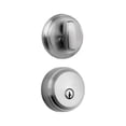 thumbnail image 1 of Brinks Home Security 5985718 Satin Nickel Steel Deadbolt, 1 of 3