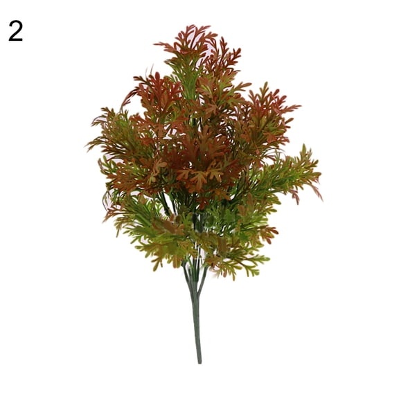 1 Bouquet Artificial Plants Flowers Faux Boxwood Shrubs , Lifelike Fake Greenery Foliage for Garden, Patio Yard, Wedding, Office and Farmhouse Indoor Outdoor Decor