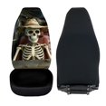 thumbnail image 6 of XYZCANDO Halloween Front Car Seat Covers featuring Skeleton Design - Breathable Durable Protective Set Of 2, 6 of 10