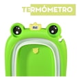 thumbnail image 4 of Tina Plegable Mima2 con Forma de rana Termómetro y colchón Color Verde, 4 of 5
