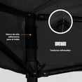 thumbnail image 4 of Toldo Carpa Lona Plegable Reforzado Impermeable Portátil 3x3M Con Paredes, 4 of 5