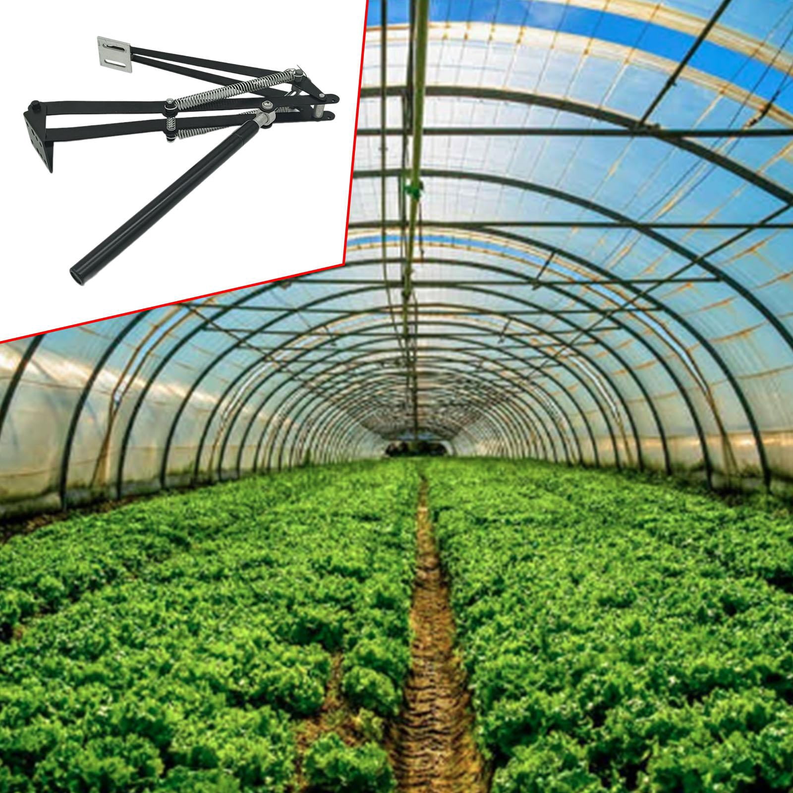 figatia Greenhouse Automatic Window Opener Greenhouse Window Opener Greenhouse Automatic Vent Opener for Breeding Flower Cultivation B