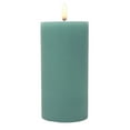 thumbnail image 2 of Mainstays Single Wick 3" x 6" Pillar Candle, Unscented, Green, 2 of 7