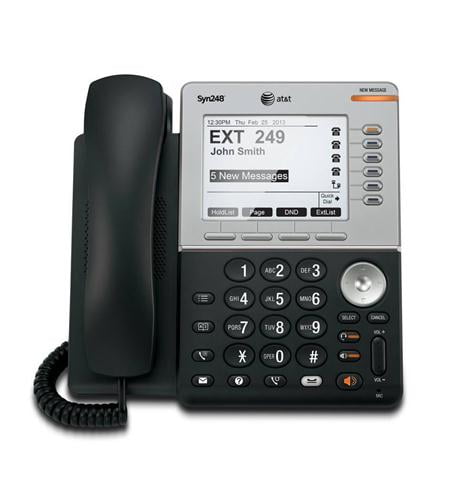AT&T Syn248 SB35031 Feature Deskset IP Office Phone No Stand 