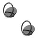 thumbnail image 1 of Tholdsy Soporte para teléfono Autoadhesivo Universal Soporte giratorio de 360 ​​​​grados Reutilizable Decorativo Soporte Negro 2piezas, 1 of 6