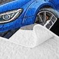 thumbnail image 5 of Castle Fairy Cartoon Race Car Quilt Full,Trophy Print Full Bedspread Sets for Bedroom,Blue Green, 5 of 7