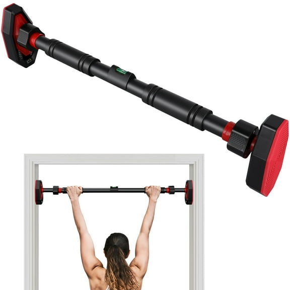 BESTONZON Pull Up Bar For Doorway : Door Frame Pull Up Bar 25.59-39.37 Adjustable Width Locking Mechanism For Home Gym