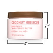 Nourishing Body Butter, Coconut Hibiscus, 11 oz