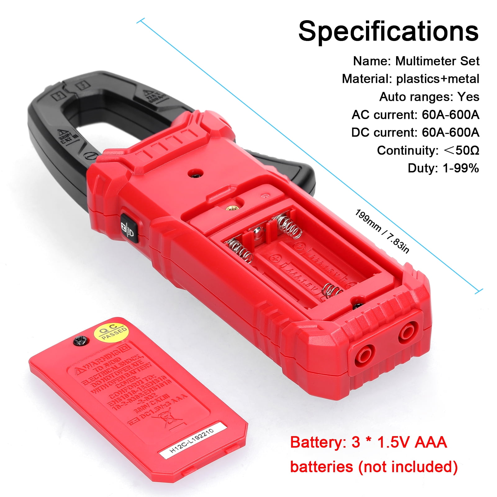 Multimeters,Clamp 600v Voltmeter 600v Voltmeter Tester Resistance Temperature Diodes Voltmeter Tester Amp 6000 60a Resistance Amp Volt Meter Tester Amp Volt Temperature Diodes Continuity Siuke