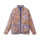thumbnail image 1 of Chaqueta acolchada de algodón con bolsillos sueltos y estampado floral para mujer, 1 of 5