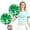 Green Silver, variant on GoXteam 2 Pack Cheerleader Pom Poms Sports Dance Cheer Plastic Pom Poms Cheerleading for Sports Team Spirit Cheering, Blue Silver