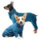 thumbnail image 2 of Dog Winter Coat Soft Fleece Pullover Pajamas, Pet Warm Cold Weather Jacket Vest Cozy Jumpsuit Appare, 2 of 5