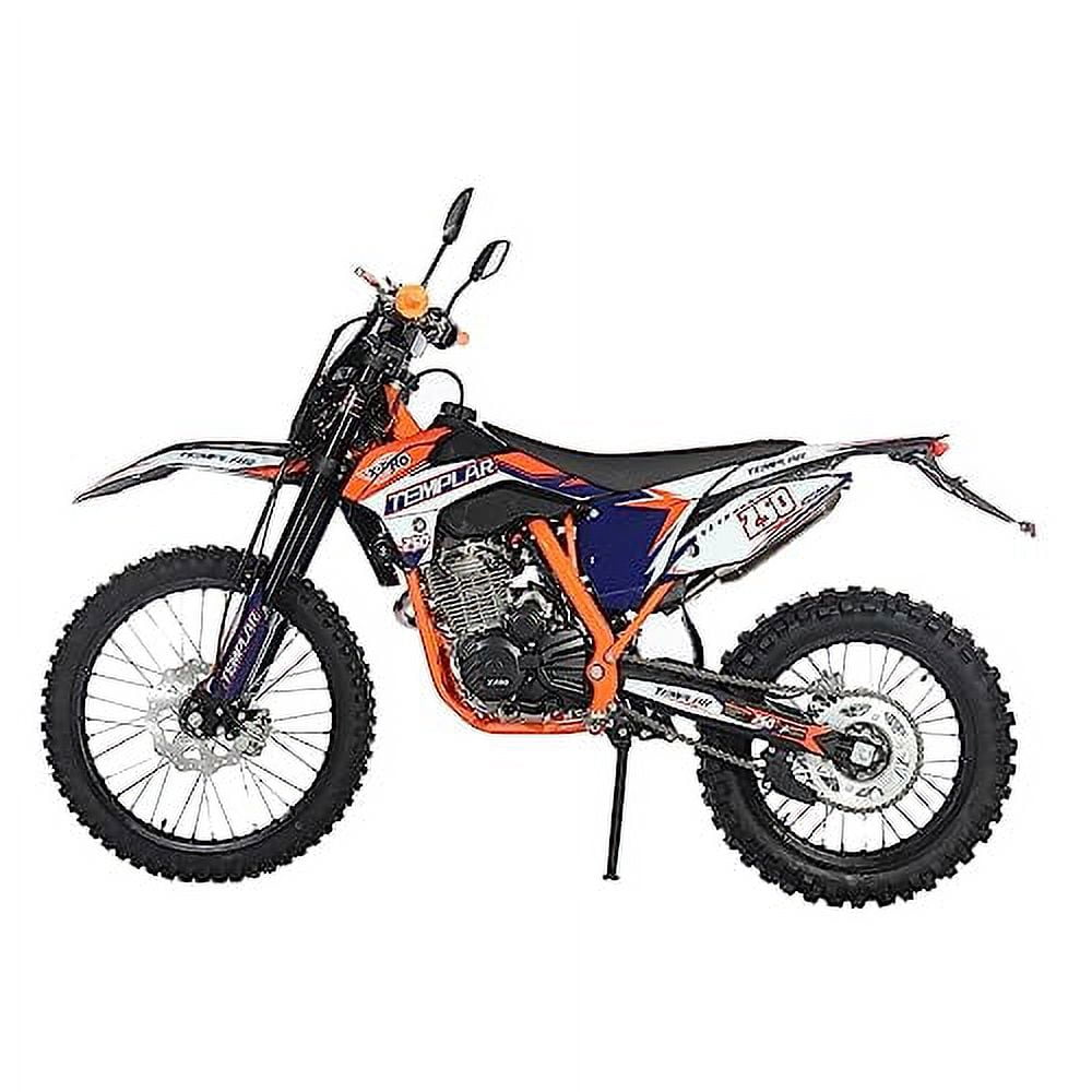 X-Pro Adults Dirt Bike Motorcycle, 250cc Gasoline Templar, Kick/E