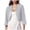 Gray, variant on Bwdbhd Lightweight Cardigans for Women Cropped Cardigans Sweaters Long Sleeve Open Front Short Shrugs Black,One Size