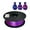 Blue purple, variant on Two-tone 3D Printer Filament, PLA 1000g Duotone 1.75mm For 3D Printing Magic Red-blue Black-red Two Colors Silk-like Material
