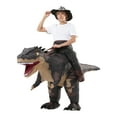 thumbnail image 6 of Inflatable Costume Dinosaur Riding T Rex Air Blow up Funny Party Halloween Costume for Adult, 6 of 6
