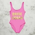 thumbnail image 7 of Bachelor Party Sexy One Piece swimsuit BRIDE SQUAD Bathing Suit Women Swimwear Plus Size body 2022 sexy monokini Luxury swimsuit, 7 of 7