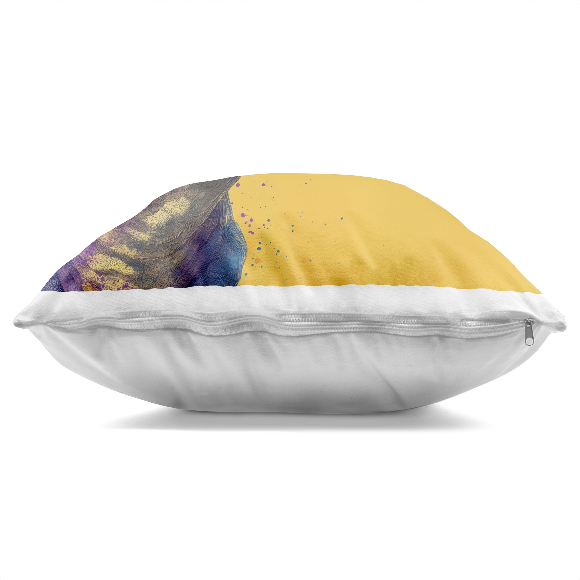 Stupell Industries Vibrant T-Rex Portrait Decorative Printed Throw Pillow, design by Wumples, 18 x 7 x 18
