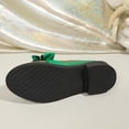 thumbnail image 5 of Xfvqtps Loafers for Women with Bow Color Blocking Thick Sole Patent Leather Slip on Office Work Business Dressy Casual Shoes, 5 of 9
