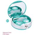 thumbnail image 3 of Contact Lens Box, Mini Contact Lens Holder Eye Care Cute Lens Set Lovely Travel Kit Box(Green), 3 of 5