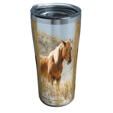 

Tervis Coastal Wild Horses Triple Walled Insulated Tumbler Travel Cup Keeps Drinks Cold & Hot 20oz Stainless Steel