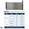 thumbnail image 2 of Spectra Premium CU2791 Automotive Radiator Fits select: 2004-2020 CHEVROLET EXPRESS G2500, 2004-2020 CHEVROLET EXPRESS G3500, 2 of 8
