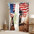 thumbnail image 3 of Homewish Dirt Bike Boy Girl Black Out Curtains,Usa Flag Curtains Pack of 2 (42x63 Each),Extreme Sport Bedroom Curtains,Super Cozy Room Decor, 3 of 6