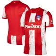 thumbnail image 3 of 21-22 Atletico Madrid Home Shirt Number 14 Marcos Llorente Jersey Man, 3 of 4