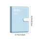thumbnail image 3 of 2026 Planner Thick Notebook A5 Magnetic Closure Journal – Papel de 320 páginas de grosor, agenda semanal y diaria, cubierta de cuero PU, diseño plano, colores variados, 3 of 6