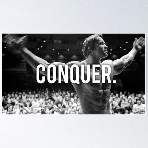 A NEW CONQUER (Arnold Poster) Poster