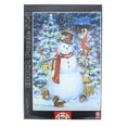thumbnail image 1 of Puzzle Educa Snowman de 500 piezas con gráficos nítidos, 1 of 6