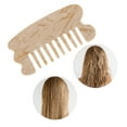 thumbnail image 5 of Unique Bargains 1 Pc Anti-Static Comb Hair Comb Beige Acetate Sheet, 5 of 5
